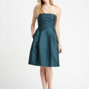 New Ann Taylor Silk Strapless Bridesmaid Dress